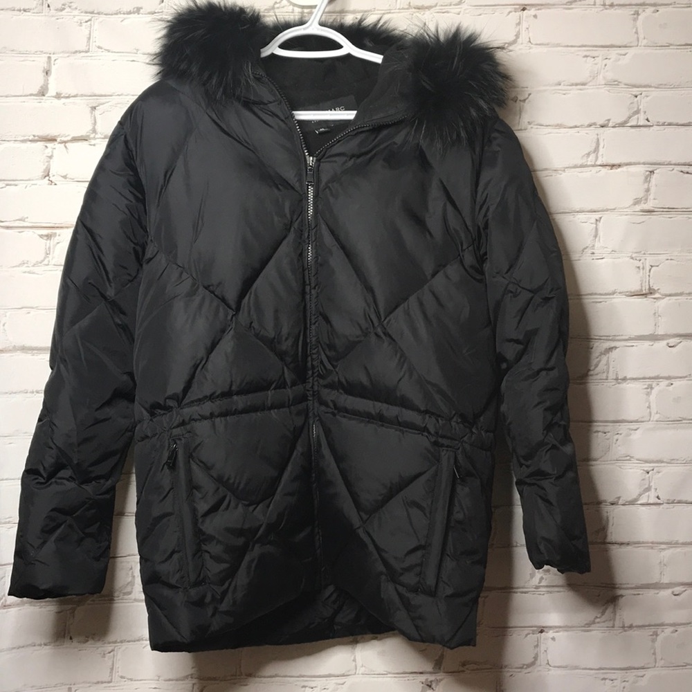Andrew Marc Duck Filled Down Winter Coat